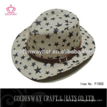 Großhandel Kind billig Stroh Cowboy Hüte